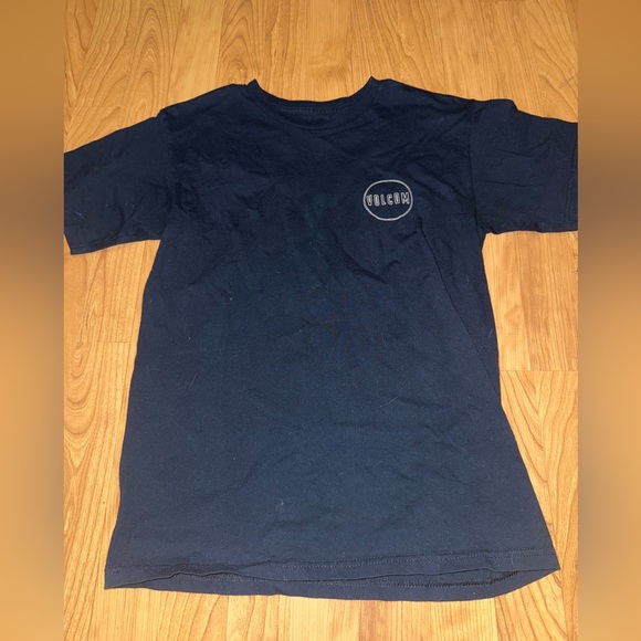 Navy Blue Volcom TShirt Size S - Picture 1 of 3